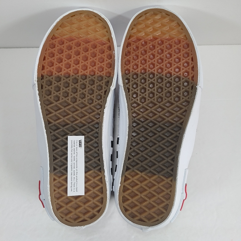 Vans Slip-On Cap Lx Pony Hair Checkerboard Black White Sneakers Women 7 Men 5.5 - Picture 10 of 10